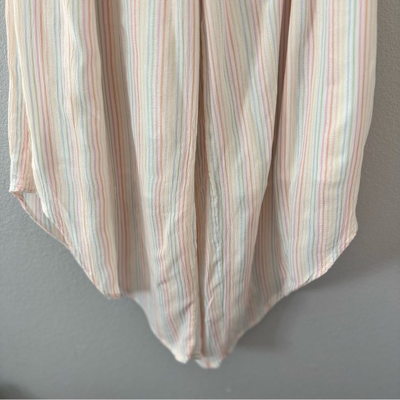 Japna Multicolor Pastel Striped Jumpsuit Size M - Picture 10 of 17